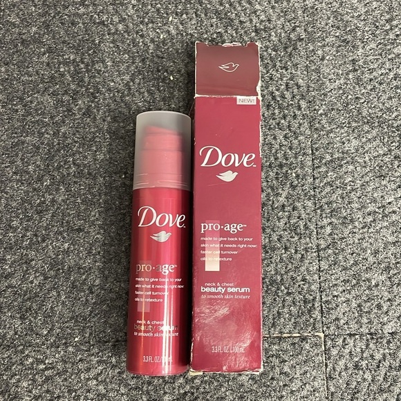 Dove ProAge Neck and Chest Beauty Serum 3.3fl oz NEW - Picture 4 of 5